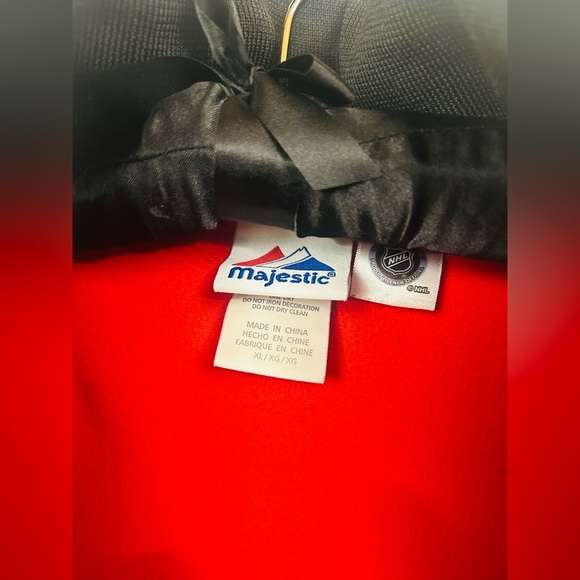 Majestic Jacket Official NHL Detroit Redwings Hockey Size XL - Picture 2 of 6